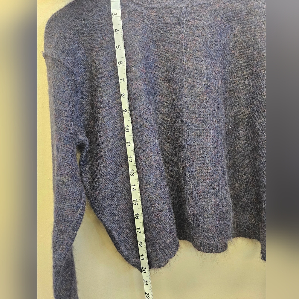 Women's Blue Sweater - Picture 14 of 14
